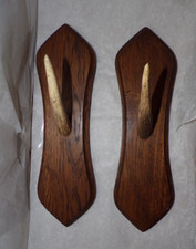 2 x patères Bois de cerf sur