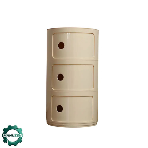 Motorsi armoire chevet ronde - armoire,