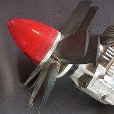 picco 80 ducted fan rc jet airplane nitro glow plug motor  vtg