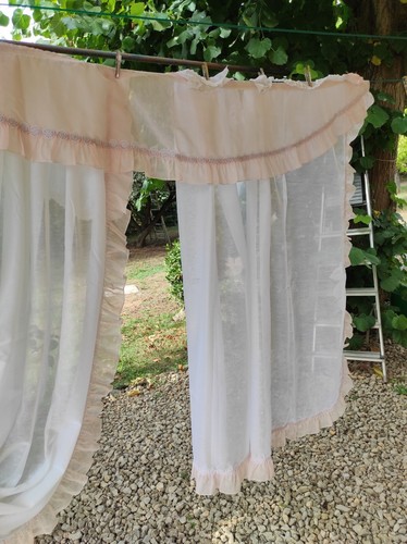 Rideaux vitrages romantique - rideaux-vitrages,
