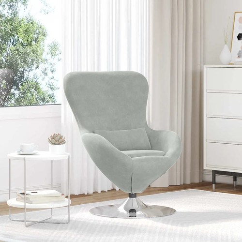 Fauteuil œuf velours - fauteuil,