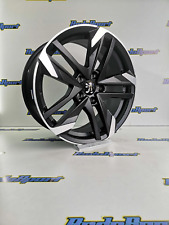 4 Jantes en 18'' look PEUGEOT Black polish pour 308 208 508 GT 3008 5008