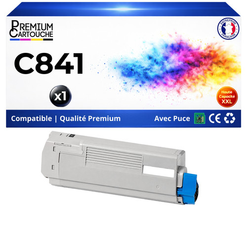 C841 compatible pour oki toner - c841,