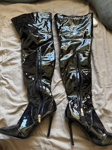 Cuissard cuir latexlook - en,