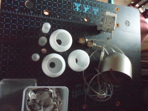 Suspension luminaire spots - luminaire,