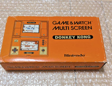 Nintendo Game & Watch Donkey Kong DK-52 Multi Screen 1982 Vintage Handheld