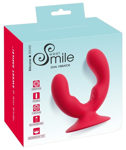 Vibromasseur double smile - double,