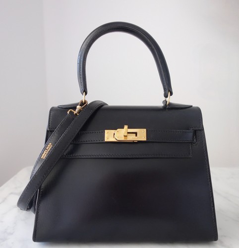 Sac mini kelly hermes noir - 20,