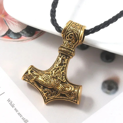 Marteau thor doré - de,