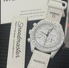 Snoopy Moon Mission To The Moonphase - Full Moon (White)-watch-(With box）+++