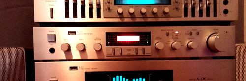Sansui vintage stereo - c-77,
