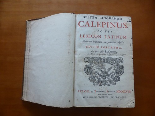 Ambrogio calepino septem - -,
