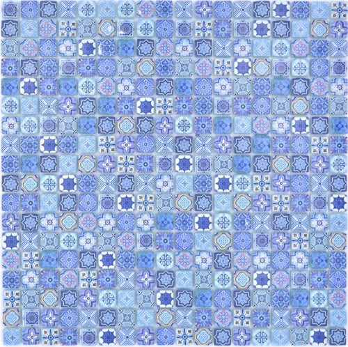 Mosaïque verre carrelage - mosaïque, en