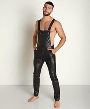 Salopette homme neuve en cuir