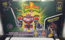 Mighty Morphin Power Rangers MEGAZORD Construction Set 280 Pcs 3 Mini Figs NEW