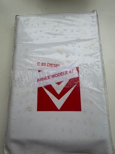 Citroën c25 diesel - citroËn, pochette
