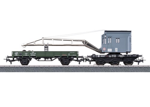 Lot wagons grues märklin - wagons-grues,