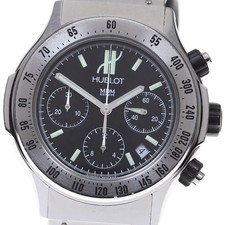 HUBLOT Sports Super Chrono B MDM MDM1920.1 Date Chronograph AT Men's_848739