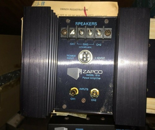 Zapco system 151a power - zapco,
