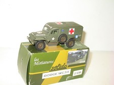 SOLIDO, Dodge WC 54 military ambulance army 2nd DB (box)