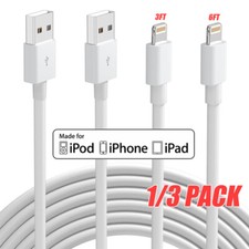 3PACK USB Data Fast Charger