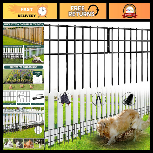 5ft garden fence animal - 42.5ft,