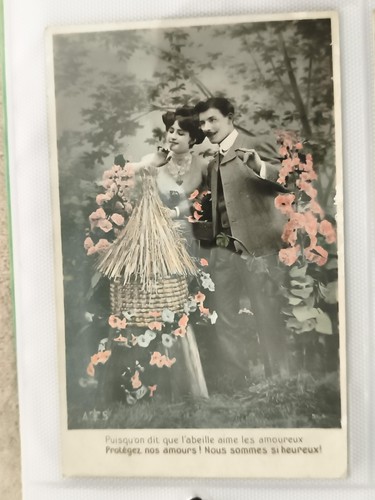 Carte postale ancienne amour