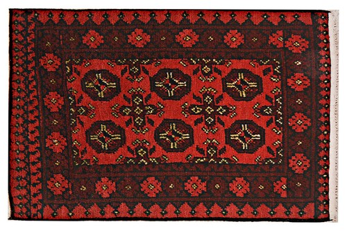 Afghan aqcha tapis 80x120 - afghan,