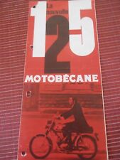 CATALOGUE / PUB LA NOUVELLE 125 motobecane - MOTO - (29)