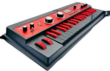KORG microKORG XL+ Synthesizer Vocoder Keyboard Limited Black & Red Model
