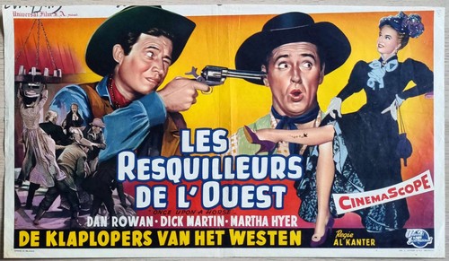 Affiche ancienne cinéma belge