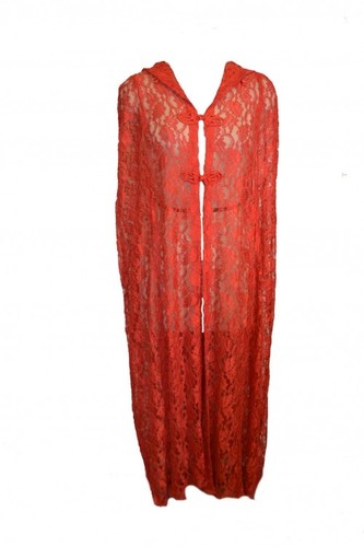 Dark star cape long dentelle - dark,