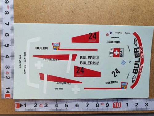 Decals bmw 320 gr5 - decals, 1/43
