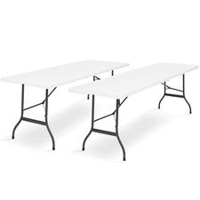 Lot de 2 tables pliantes