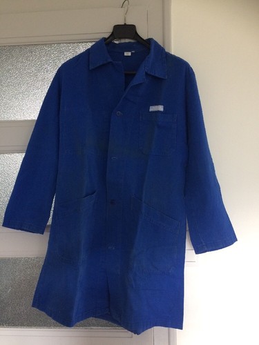 Ancienne blouse bleu - ancienne,