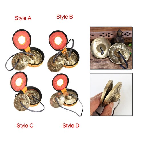 Cymbales tingsha tibétaines - cymbales,