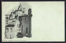Old postcard Crest, Escalier des Cordeliers 