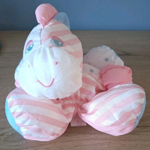 Doudou peluche zèbre cheval - doudou,