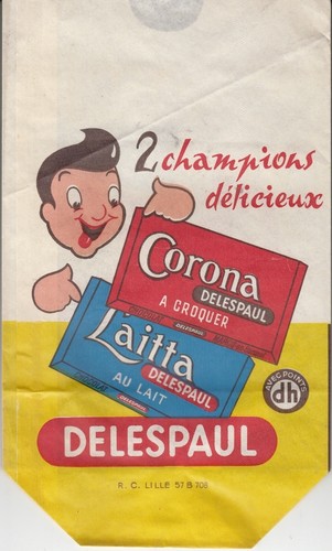 Sachet epicerie chocolat - epicerie, "chocolat
