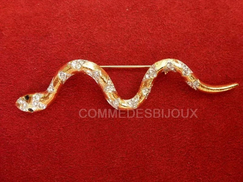 Broche vintage sphinx serpent - broche,