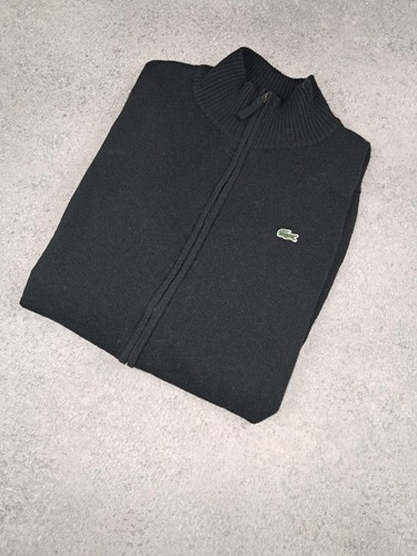 Veste gilet full zip lacoste - gilet,