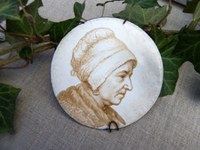 ANCIENNE PLAQUE ÉMAILLÉE