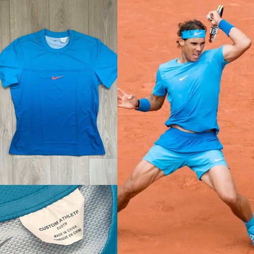 Match worn shirt - worn, nadal