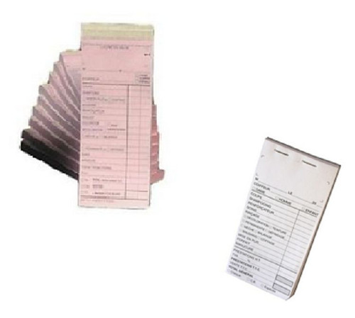 Bloc carnets facturation - bloc,