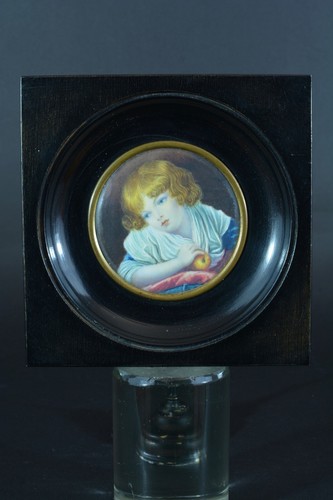 Antique miniature painting the - antique,