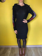 robe pull laine noir MARITHE