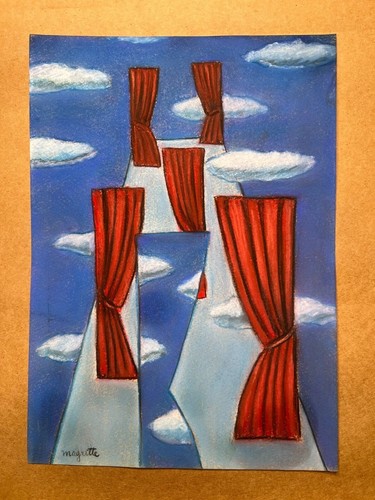 René magritte dessin - dessin, sur