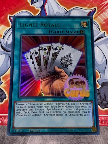 Carte lignee royale - oh,
