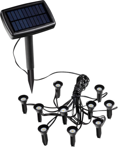 Lot mini spots solaires - 10,