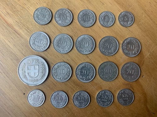 Lot pieces suisse - lot, :